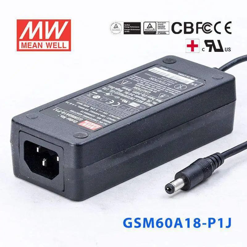 GSM60A18-P1J MEAN WELL Power Supply | HTD Electronics