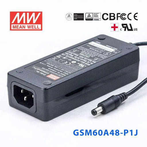 GSM60A48-P1J MEAN WELL Power Supply | HTD Electronics