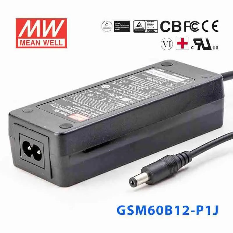 GSM60B12-P1J MEAN WELL Power Supply | HTD Electronics