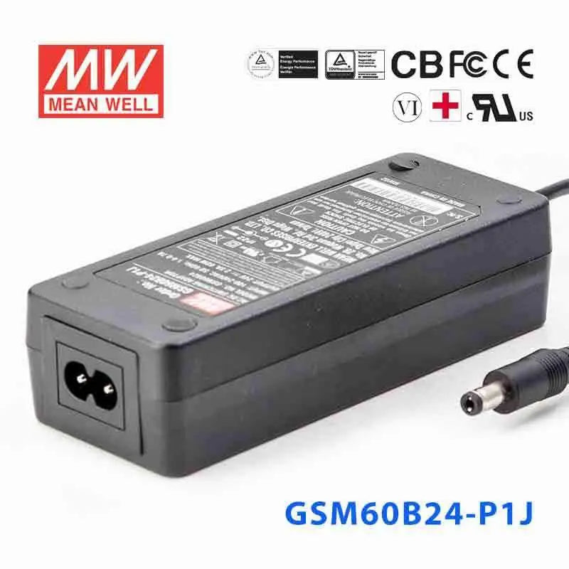 GSM60B24-P1J MEAN WELL Power Supply | HTD Electronics