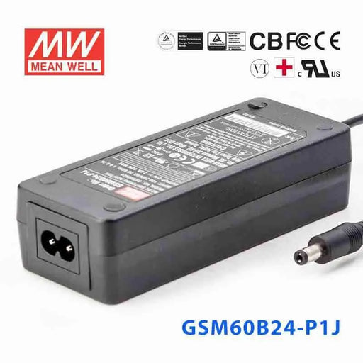 GSM60B24-P1J MEAN WELL Power Supply | HTD Electronics