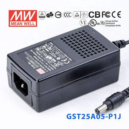 GST25A05-P1J MEAN WELL Power Supply | HTD Electronics