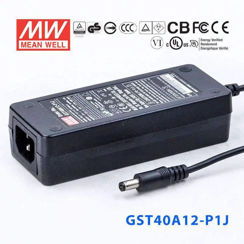 GST40A12-P1J MEAN WELL Power Supply | HTD Electronics