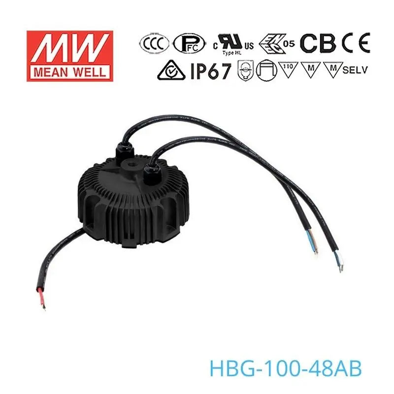 HBG-100-48AB MEAN WELL Power Supply | HTD Electronics