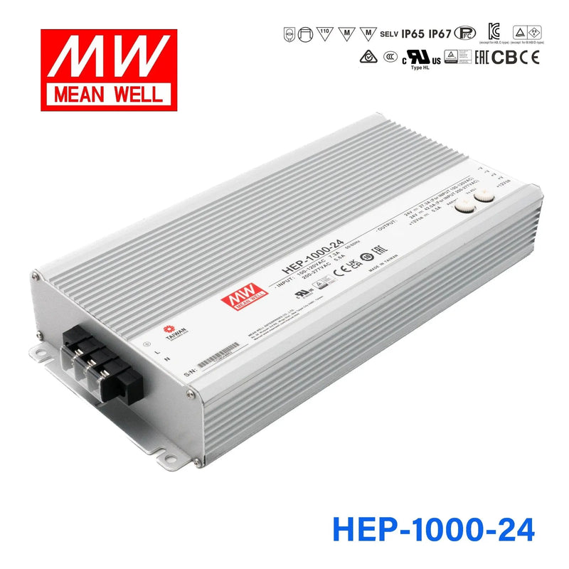 HEP-1000-24 MEAN WELL Power Supply | HTD Electronics