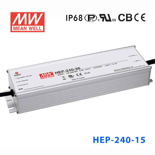 HEP-240-15 MEAN WELL Power Supply | HTD Electronics