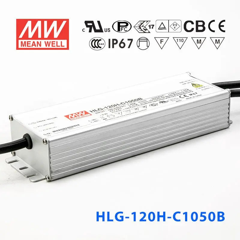 HLG-120H-C1050AB MEAN WELL Power Supply | HTD Electronics