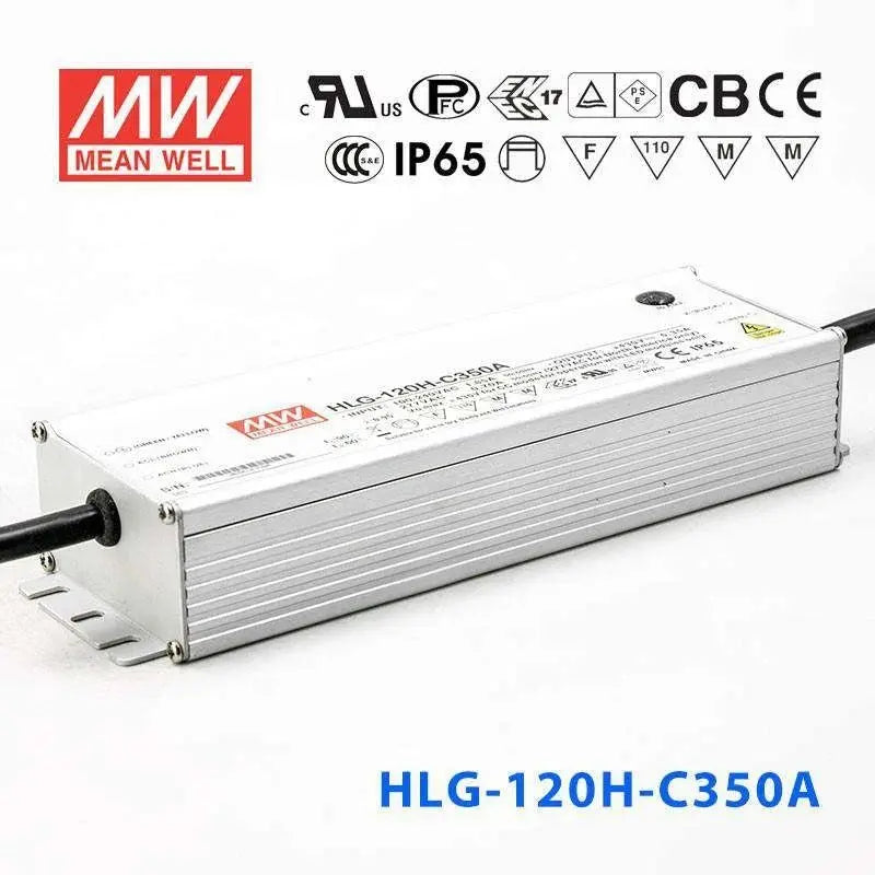 HLG-120H-C350A MEAN WELL Power Supply | HTD Electronics