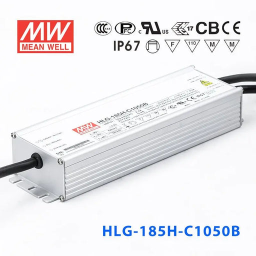 HLG-185H-C1050AB MEAN WELL Power Supply | HTD Electronics