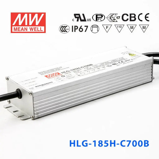 HLG-185H-C700AB MEAN WELL Power Supply | HTD Electronics