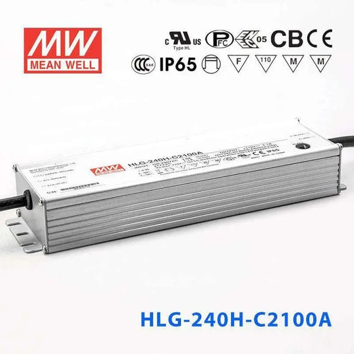 HLG-240H-C1050AB MEAN WELL Power Supply | HTD Electronics