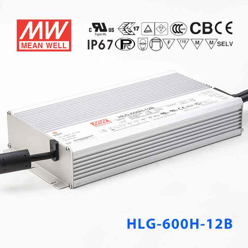 HLG-600H-12AB MEAN WELL Power Supply | HTD Electronics