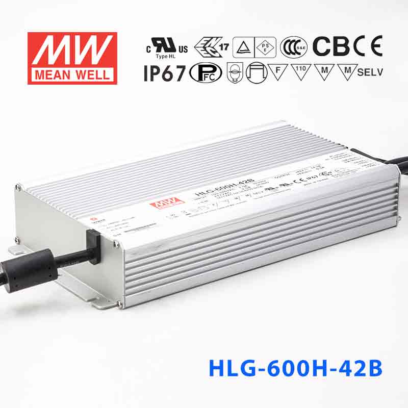 HLG-600H-42AB MEAN WELL Power Supply | HTD Electronics