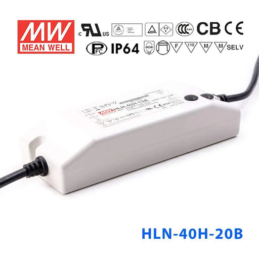 HLN-40H-20B MEAN WELL Power Supply | HTD Electronics