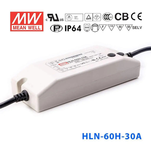 HLN-60H-30A MEAN WELL Power Supply | HTD Electronics
