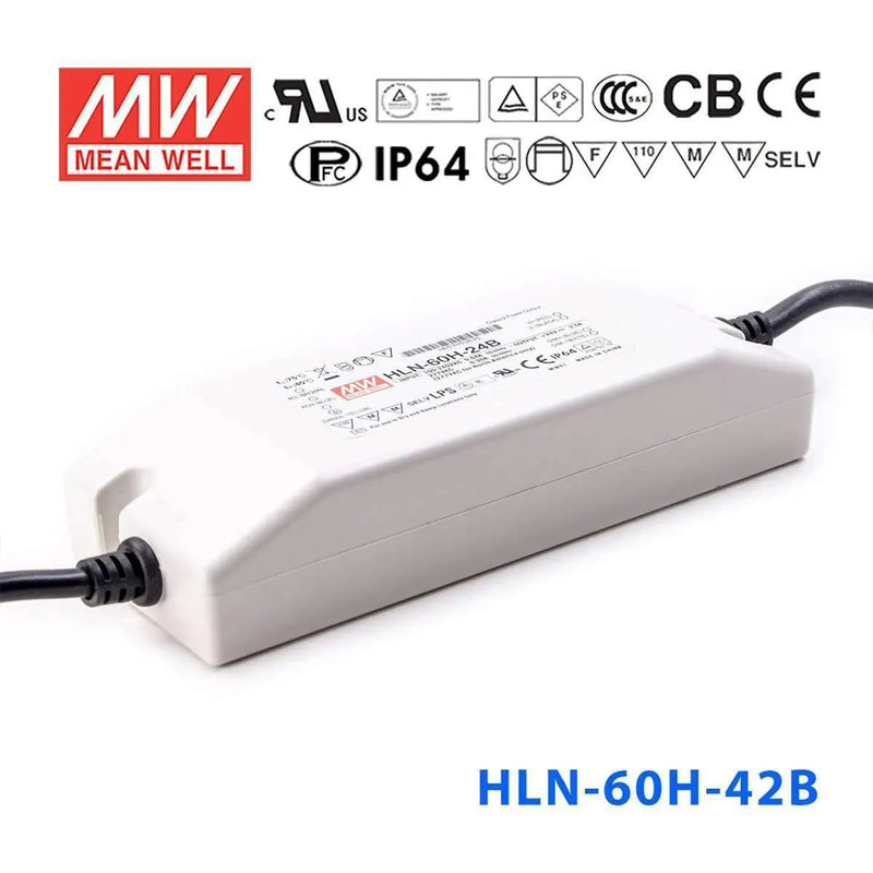 HLN-60H-42B MEAN WELL Power Supply | HTD Electronics