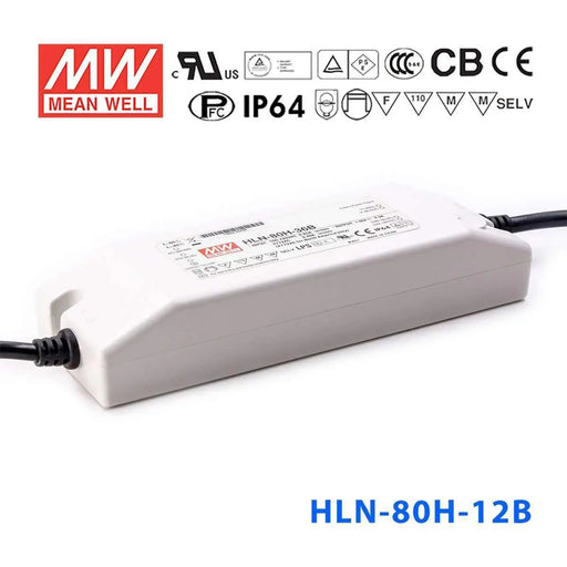HLN-80H-12B MEAN WELL Power Supply | HTD Electronics