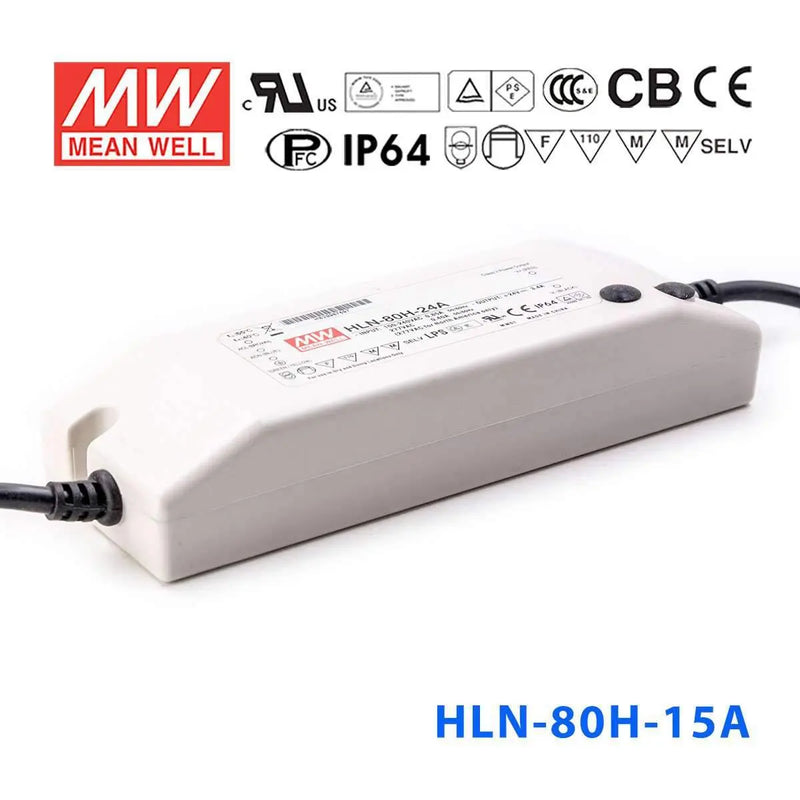 HLN-80H-15A MEAN WELL Power Supply | HTD Electronics