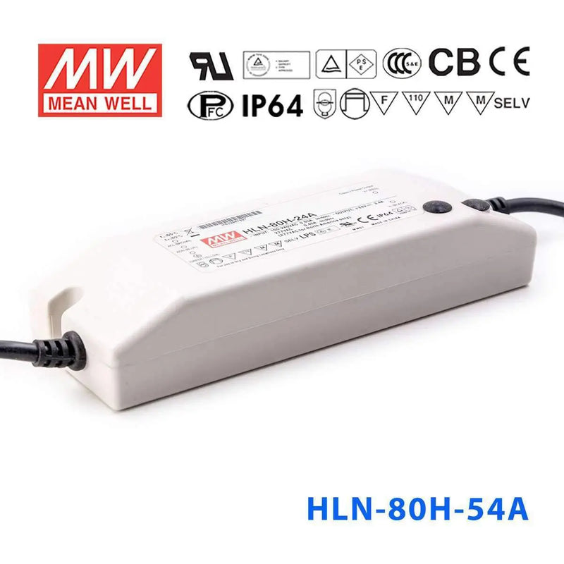 HLN-80H-54A MEAN WELL Power Supply | HTD Electronics