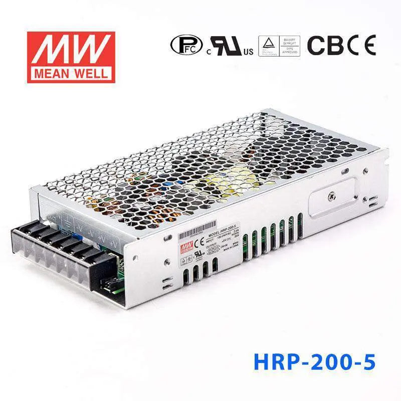 HRP-200-5 MEAN WELL Power Supply | HTD Electronics