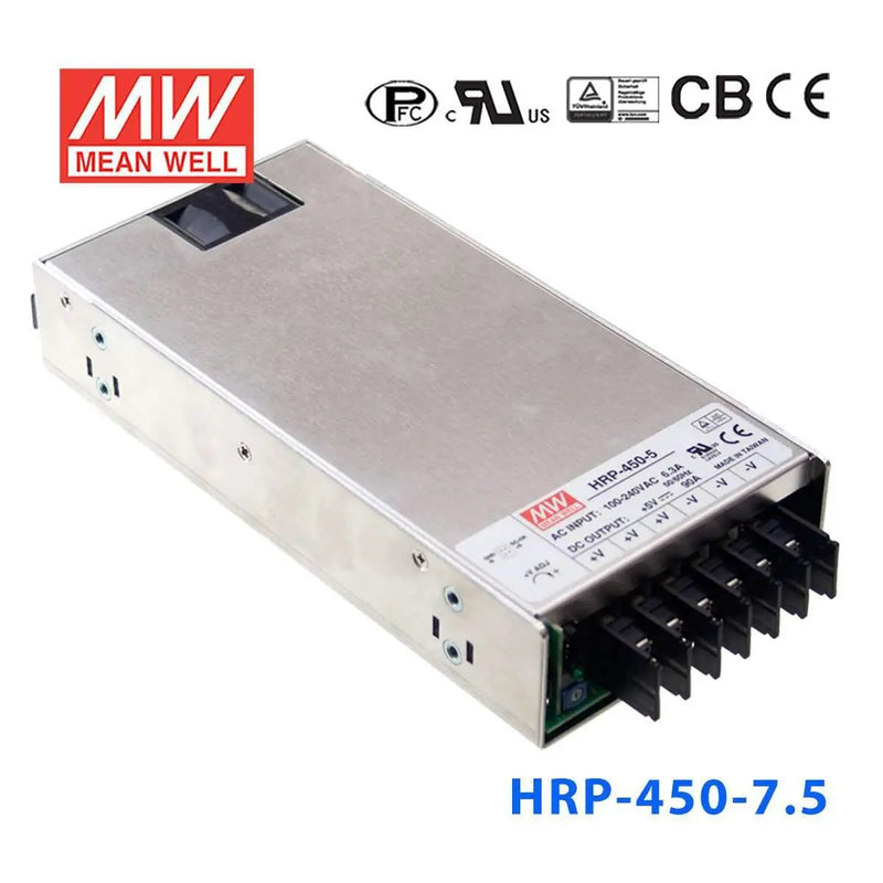 HRP-450-7.5 MEAN WELL Power Supply | HTD Electronics