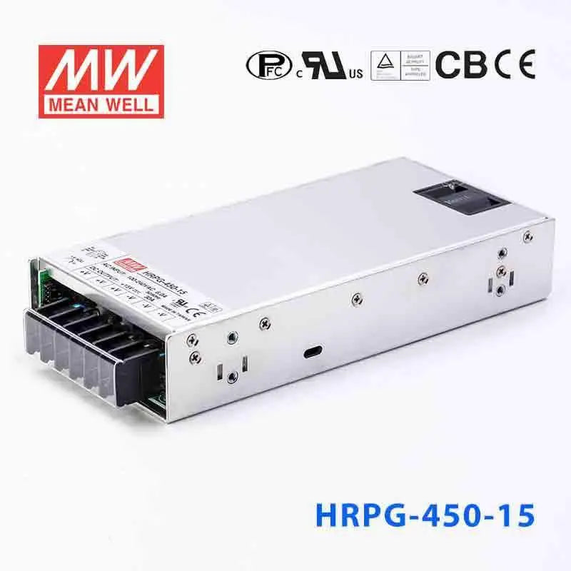 HRPG-450-15 MEAN WELL Power Supply | HTD Electronics