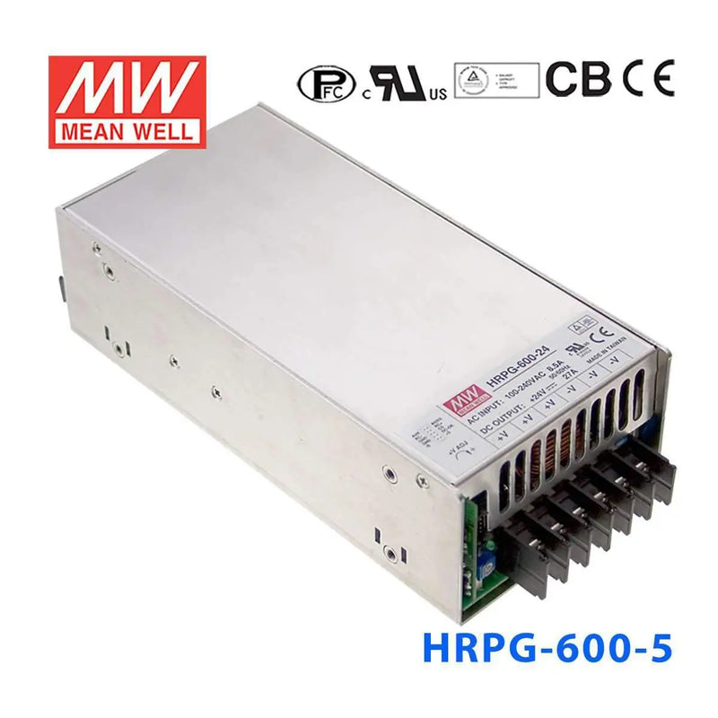 HRPG-600-5 MEAN WELL Power Supply | HTD Electronics