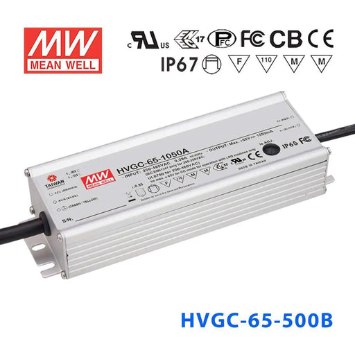 HVGC-65-500B MEAN WELL Power Supply | HTD Electronics