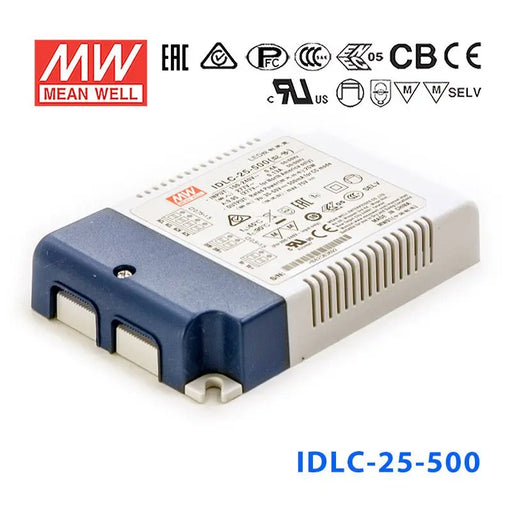IDLC-25A-500 MEAN WELL Power Supply | HTD Electronics