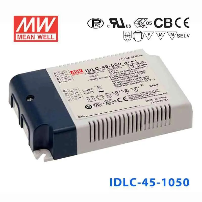 IDLC-45-1050 MEAN WELL Power Supply | HTD Electronics