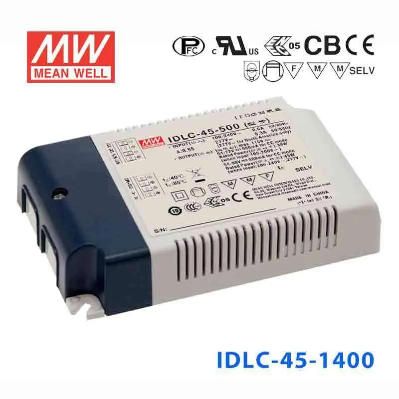 IDLC-45-1400 MEAN WELL Power Supply | HTD Electronics