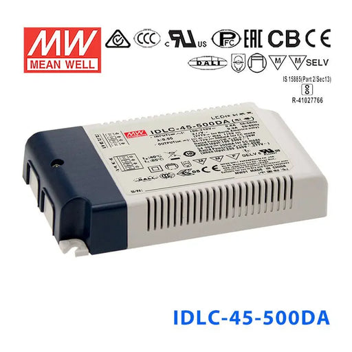 IDLC-45-500DA MEAN WELL Power Supply | HTD Electronics