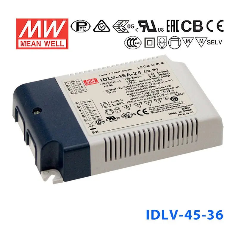 IDLV-45-36 MEAN WELL Power Supply | HTD Electronics