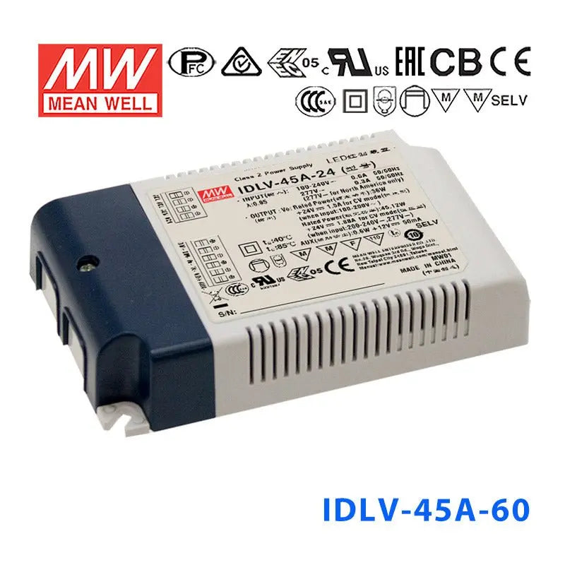 IDLV-45A-60 MEAN WELL Power Supply | HTD Electronics