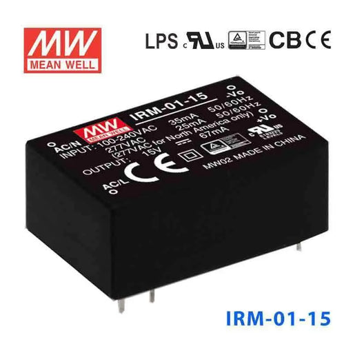 IRM-01-15 MEAN WELL Power Supply | HTD Electronics