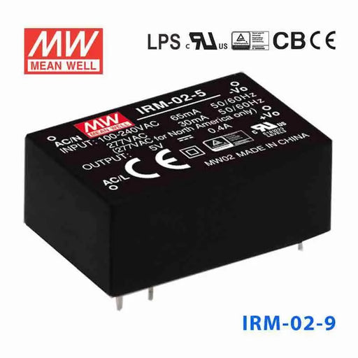 IRM-02-9 MEAN WELL Power Supply | HTD Electronics