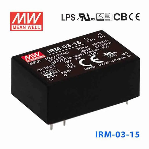 IRM-03-15 MEAN WELL Power Supply | HTD Electronics