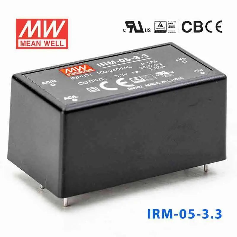 IRM-05-3.3 MEAN WELL Power Supply | HTD Electronics