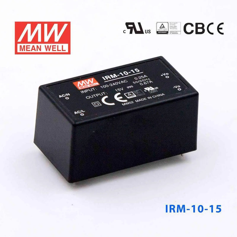 IRM-10-15 MEAN WELL Power Supply | HTD Electronics