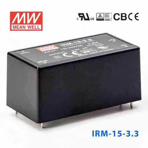 IRM-15-3.3 MEAN WELL Power Supply | HTD Electronics
