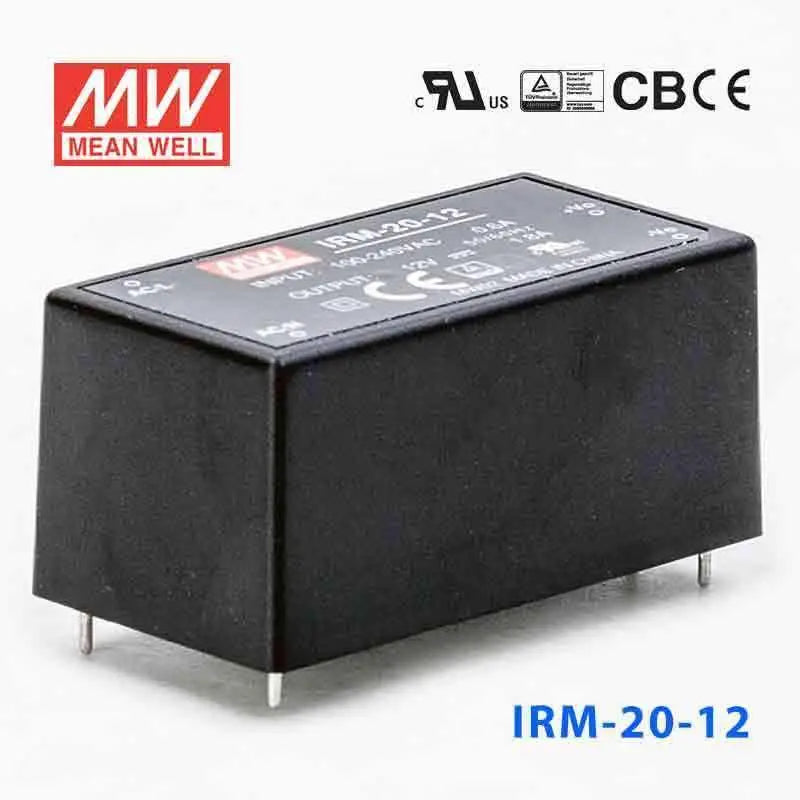 IRM-20-12 MEAN WELL Power Supply | HTD Electronics