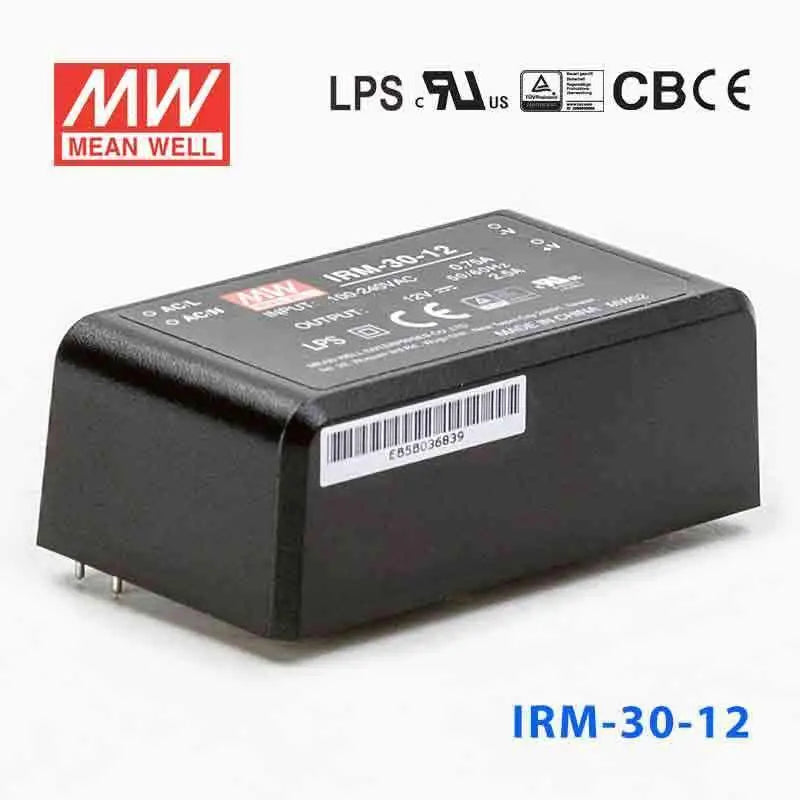 IRM-30-12 MEAN WELL Power Supply | HTD Electronics