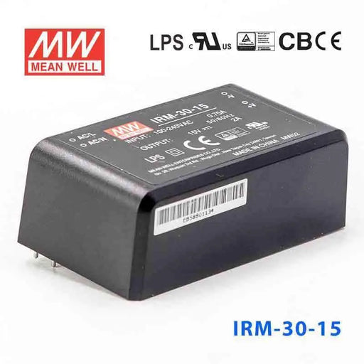 IRM-30-15 MEAN WELL Power Supply | HTD Electronics