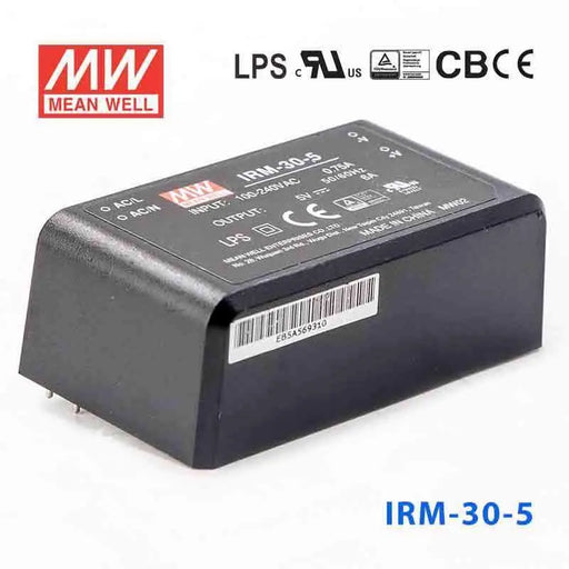IRM-30-5 MEAN WELL Power Supply | HTD Electronics
