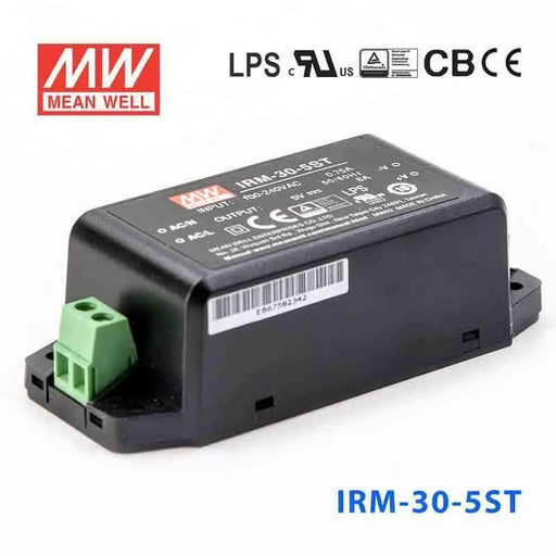 IRM-30-5ST MEAN WELL Power Supply | HTD Electronics