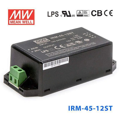 IRM-45-12ST MEAN WELL Power Supply | HTD Electronics