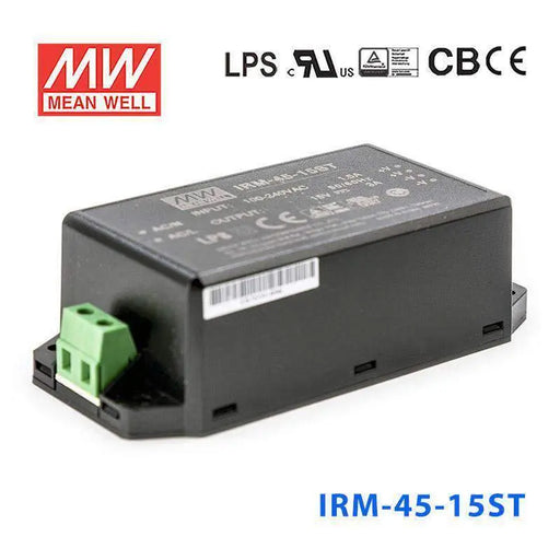 IRM-45-15ST MEAN WELL Power Supply | HTD Electronics