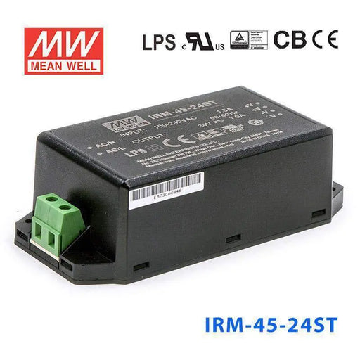 IRM-45-24ST MEAN WELL Power Supply | HTD Electronics