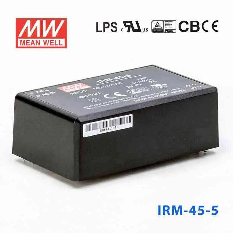 IRM-45-5 MEAN WELL Power Supply | HTD Electronics