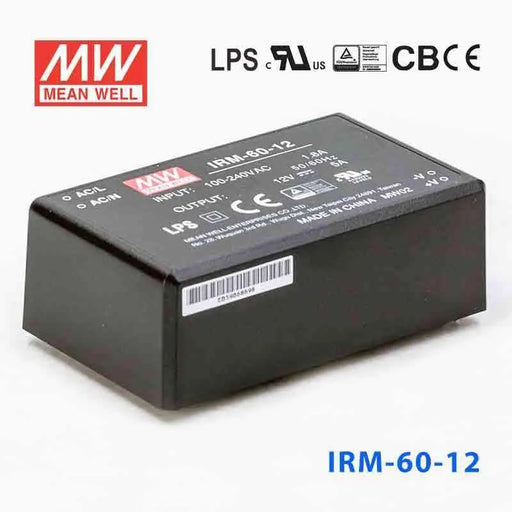 IRM-60-12 MEAN WELL Power Supply | HTD Electronics